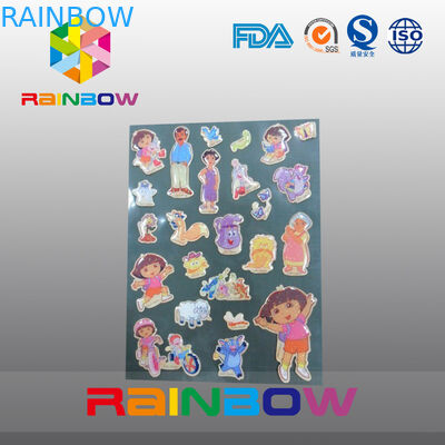 La carta su ordinazione riciclabile economica irregolare viva variopinta identifica il sacchetto plastica/della bottiglia