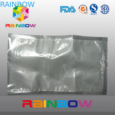 Noni sacchetto di tessitura a vuoto in incisione di grado alimentare risparmiatore di vuoto sacchetto di sigillo con cerniera