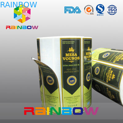 Le etichette autoadesive della manica degli strizzacervelli di vetro di vino hanno stampato gli autoadesivi & la bottiglia di vino Lables