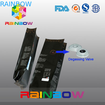 Sacchetto del caffè del di alluminio di progettazione/borsa di caffè su misura rinforzo 5lb del lato con la valvola