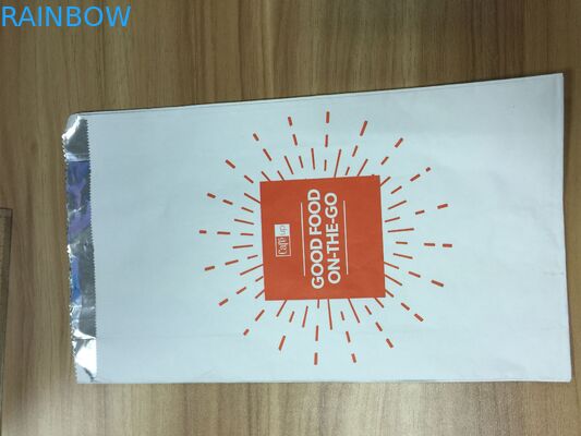 Stagnola allineata della carta kraft Dentro progettazione su misura borse d'imballaggio del pollo arrosto