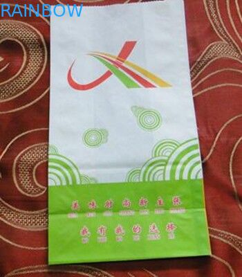 Stagnola allineata della carta kraft Dentro progettazione su misura borse d'imballaggio del pollo arrosto