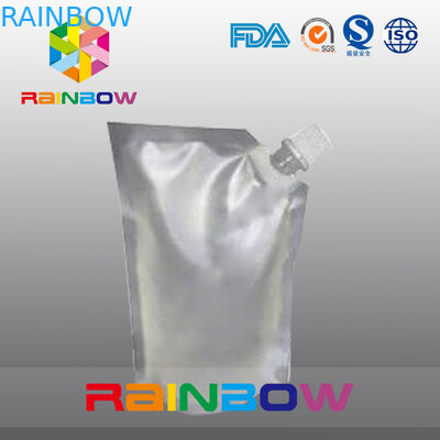 L'abitudine ha stampato il commestibile sta sul sacchetto del becco che imballa per gli alimenti per bambini/latte