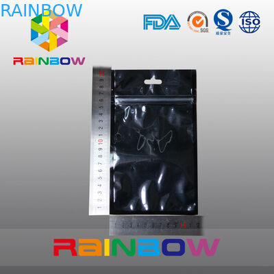 Anti borsa statica in bianco su misura/borsa d'imballaggio del telefono cellulare a chiusura lampo borsa di Noni