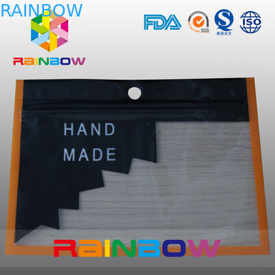 Sacchetti di plastica della borsa a chiusura lampo di Mylar che imballano con la finestra trasparente per le merci