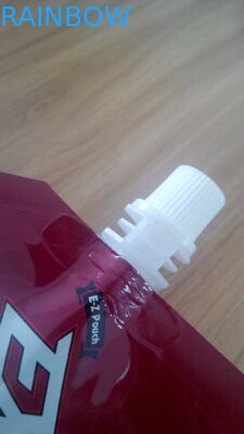 Il liquido rosso di FDA che imballa il sacchetto di plastica/flessibili standard sta sul sacchetto del becco