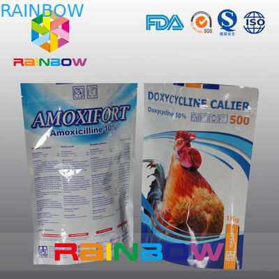 L'assicurazione commerciale ha personalizzato sta sulla borsa/sacchetto di imballaggio per alimenti della Turchia dell'animale domestico con la chiusura lampo