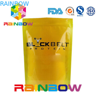 Lucido stia su completa la borsa di polvere d'imballaggio della serratura dello zip del sacchetto del di alluminio