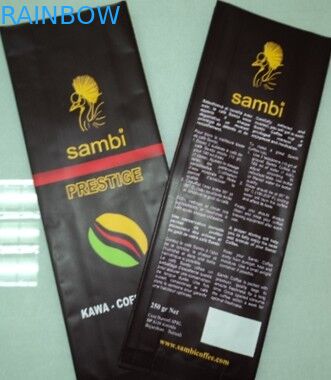 Sacchetto laterale della stagnola del sacchetto di stoccaggio del caffè del di alluminio del rinforzo che imballa con la valvola