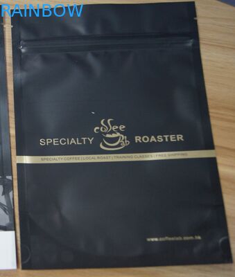 I sacchetti di plastica di Matt della prova di Mouisture che imballano il sacchetto del caffè del di alluminio stanno sul tipo