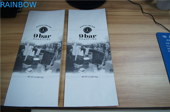 Borse di caffè d'imballaggio del di alluminio del rinforzo di Matt Mylar della borsa inferiore dello spuntino con la valvola