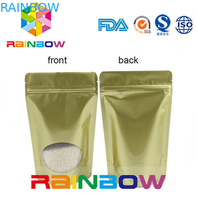 Il commestibile sta sulla borsa della chiusura lampo per le patatine fritte della noce di cocco/l'alimento per animali domestici/spuntino/biscotto