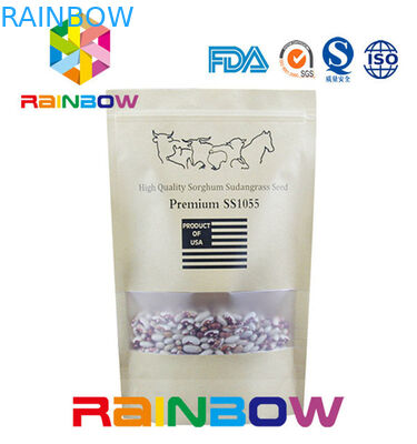 Il commestibile sta sulla borsa della chiusura lampo per le patatine fritte della noce di cocco/l'alimento per animali domestici/spuntino/biscotto