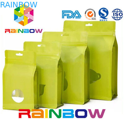 Il commestibile sta sulla borsa della chiusura lampo per le patatine fritte della noce di cocco/l'alimento per animali domestici/spuntino/biscotto