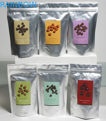 Sacchetti di plastica aperti facili che imballano la borsa della serratura dello zip del di alluminio