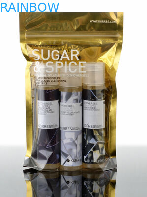 Borse d'imballaggio cosmetiche di plastica di qualità superiore della borsa di sicurezza su ordinazione