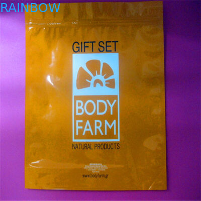 Borse d'imballaggio cosmetiche di plastica di qualità superiore della borsa di sicurezza su ordinazione