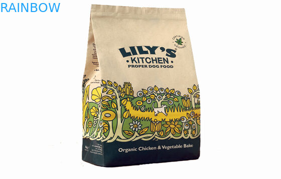 Sacchetto d'argento della stagnola di oro che imballa per la frutta secca, spuntino, tè, caffè