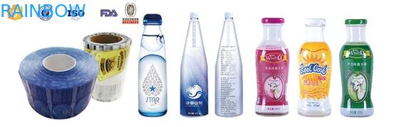 Le etichette della manica degli strizzacervelli ANIMALE DOMESTICO/del PVC restringono le maniche dell'involucro per le bottiglie/latte