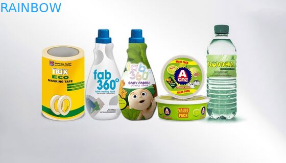 Le etichette della manica degli strizzacervelli ANIMALE DOMESTICO/del PVC restringono le maniche dell'involucro per le bottiglie/latte