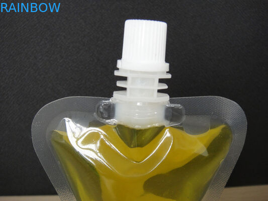 4oz 8oz 16oz 32oz PA/PE stanno sulla borsa trasparente del becco per l'imballaggio del vino
