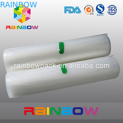 FDA sacchetti di sigillo per vuoto alimentare in rilievo forma personalizzata con texture / canali