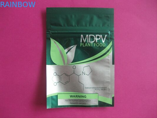 Il sacchetto su misura della stagnola che imballa tre lati ha sigillato la borsa della serratura dello zip del di alluminio