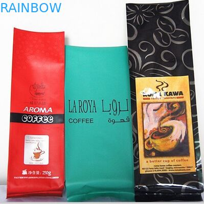 Borsa d'imballaggio d'imballaggio della guarnizione del quadrato del sacchetto della stagnola del rinforzo del lato del di alluminio di Matt