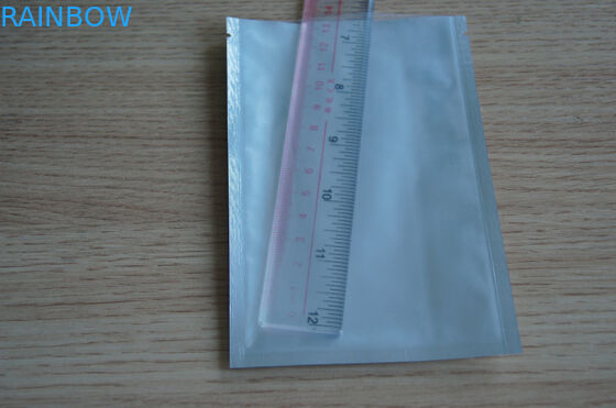 Sacchetto riutilizzabile della stagnola sigillato tre lati che imballa la borsa di plastica di Malar con la serratura dello zip