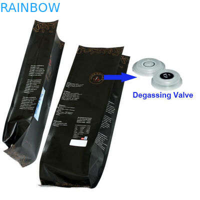 Sacchetto del di alluminio che imballa la borsa di caffè d'imballaggio del rinforzo della guarnizione laterale del quadrato con la valvola