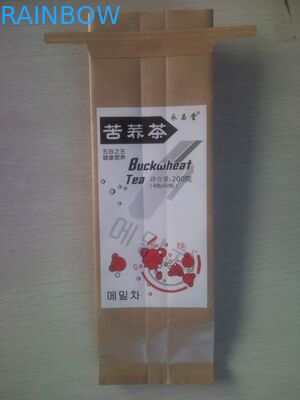 Borsa laterale della carta kraft Della laminazione del di alluminio del rinforzo con il legame della latta