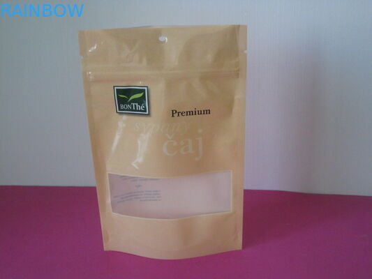 L'imballaggio riciclabile del sacchetto del di alluminio laminato sta sul sacchetto di Matt Mylar con la finestra