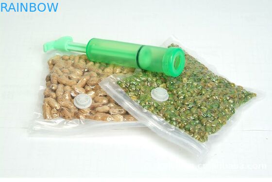 Acciaio a sfera laminato a 3 lati, sacchetto d'aria a pompaggio a vuoto, sacchetti di sigillo a vuoto per pesci e vegetali