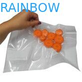 Rulli trasparenti di risparmio alimentare Sacchetti di sigillo a vuoto alimentare con stampa a gravura