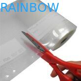 Rulli trasparenti di risparmio alimentare Sacchetti di sigillo a vuoto alimentare con stampa a gravura