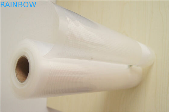 Rulli trasparenti di risparmio alimentare Sacchetti di sigillo a vuoto alimentare con stampa a gravura