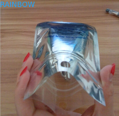 Sacchetto di plastica molle su misura della stagnola dell'esca che imballa per il verme di pesca con il chiaro lato