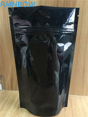 Il rinforzo del fondo del di alluminio insacca lo stoccaggio a chiusura lampo ha soffiato l'imballaggio della polvere del riso