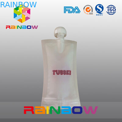 Sacchetto del becco del sacchetto degli alimenti per bambini del commestibile che imballa con il becco superiore & la chiusura lampo durevole