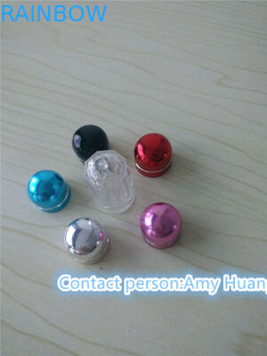 Contenitore di compresse di gelatina dura vuota Contenitore di pillole sessuali con tappo in foglio di alluminio