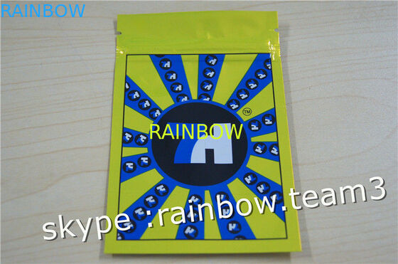 Borsa laterale della chiusura lampo della guarnizione della borsa tre di erbe di incenso/borsa di erbe su ordinazione di incenso per la borsa della bustina di 1g /2g /3g/4g/5g per polvere