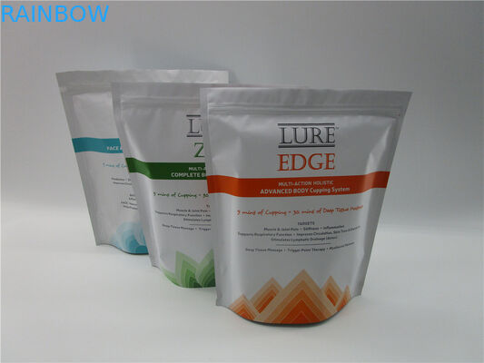 Matt sta sulle borse a prova d'umidità del rinforzo del fondo 1kg con la chiusura lampo