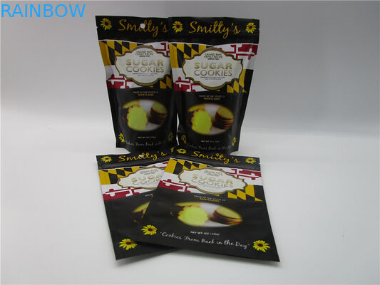 La borsa risigillabile che imballa, 8oz dello spuntino del commestibile sta sulle borse d'imballaggio dello spuntino sventa allineato