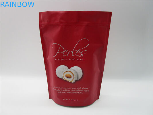 La chiusura lampo ha personalizzato la rotocalcografia d'imballaggio della borsa dello spuntino dello zucchero del tè del caffè