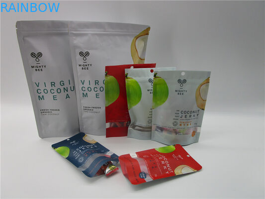 La chiusura lampo ha personalizzato la rotocalcografia d'imballaggio della borsa dello spuntino dello zucchero del tè del caffè