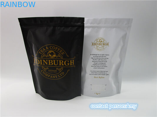 Stia sui sacchetti di plastica che imballano, borse del caffè di caffè del di alluminio che degassano la valvola