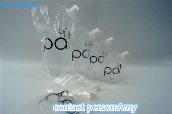 ANIMALE DOMESTICO d'imballaggio/NY/PE del doppio della chiusura lampo 200ml sacchetto biodegradabile del becco