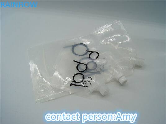 ANIMALE DOMESTICO d'imballaggio/NY/PE del doppio della chiusura lampo 200ml sacchetto biodegradabile del becco