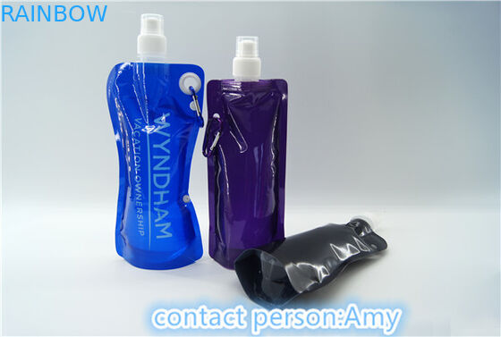 Lo stoccaggio liquido a chiusura lampo della bevanda impermeabile di energia insacca l'uso della bevanda della noce di cocco