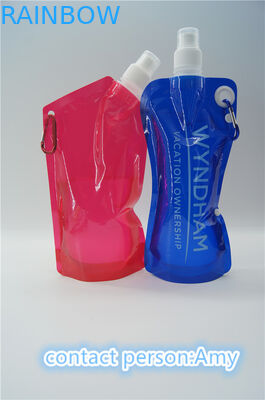 Lo stoccaggio liquido a chiusura lampo della bevanda impermeabile di energia insacca l'uso della bevanda della noce di cocco